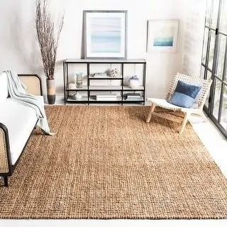 Hemp/ Jute Rug in living space