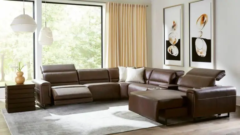 A sectional from Palliser Furniture