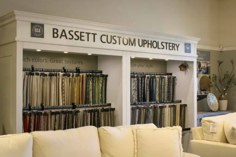 Bassett Custom Upholstery section at Woodchuck's Furniture