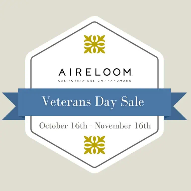 Aireloom Veterans Day Sale Woodchucks Fine Furniture & Decor