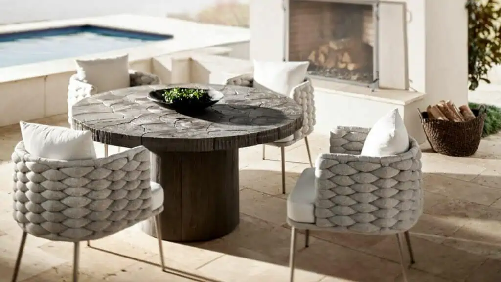 Outdoor patio set from Bernhardt Furniture