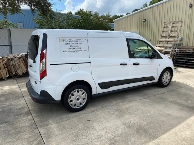 Woodchuck's Furniture delivery van