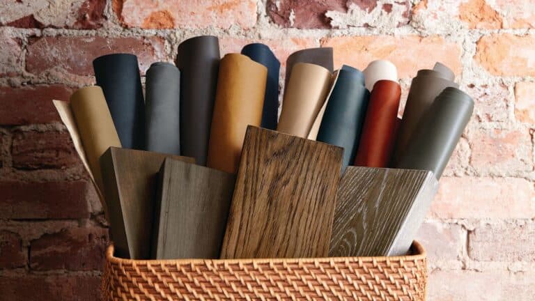 leather furniture swatches