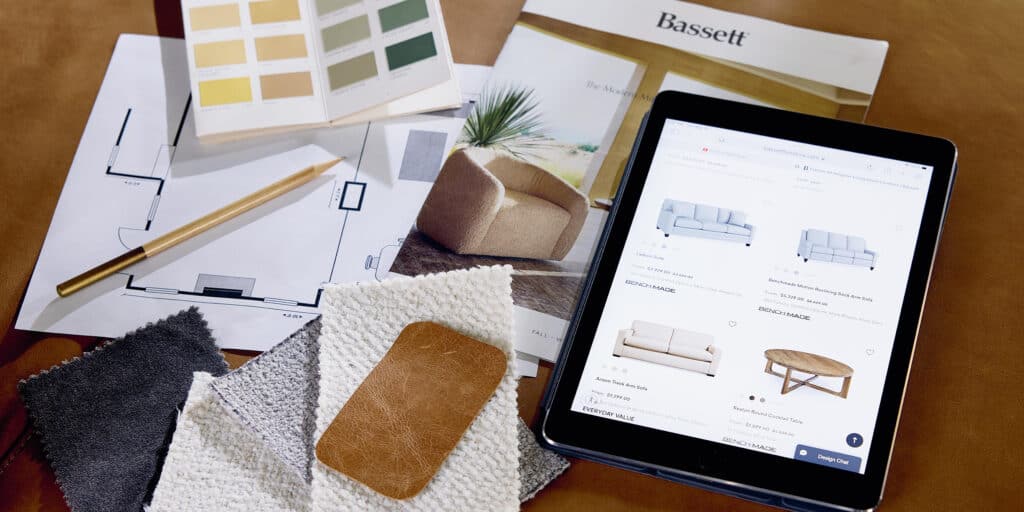 planning material for designing furniture