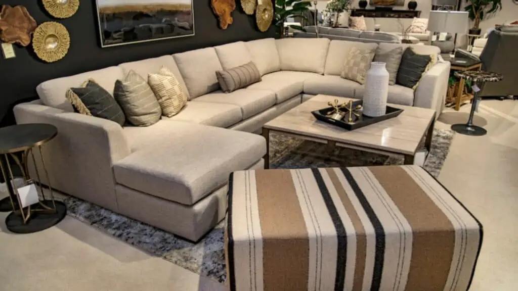 Custom Smith Brothers sectional