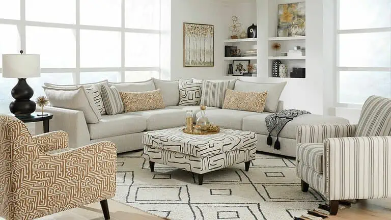 Durango Pewter Sectional