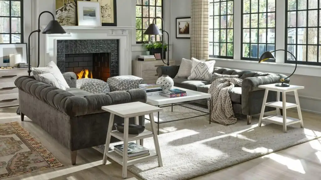 Farmhouse living room from Universal Furniture