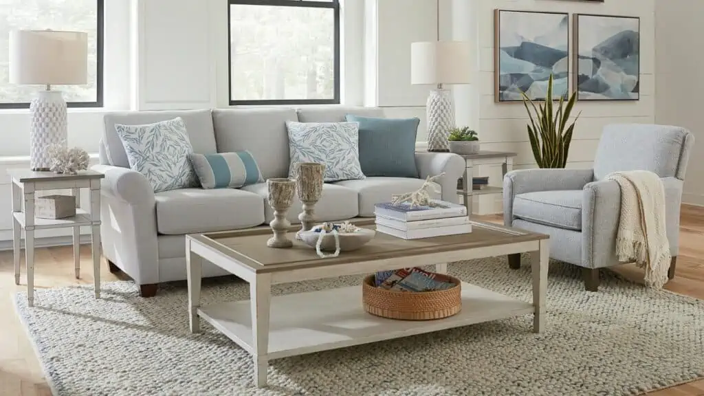 A Bassett living room set