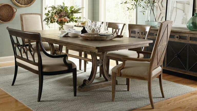 A Bassett Furniture dining room set