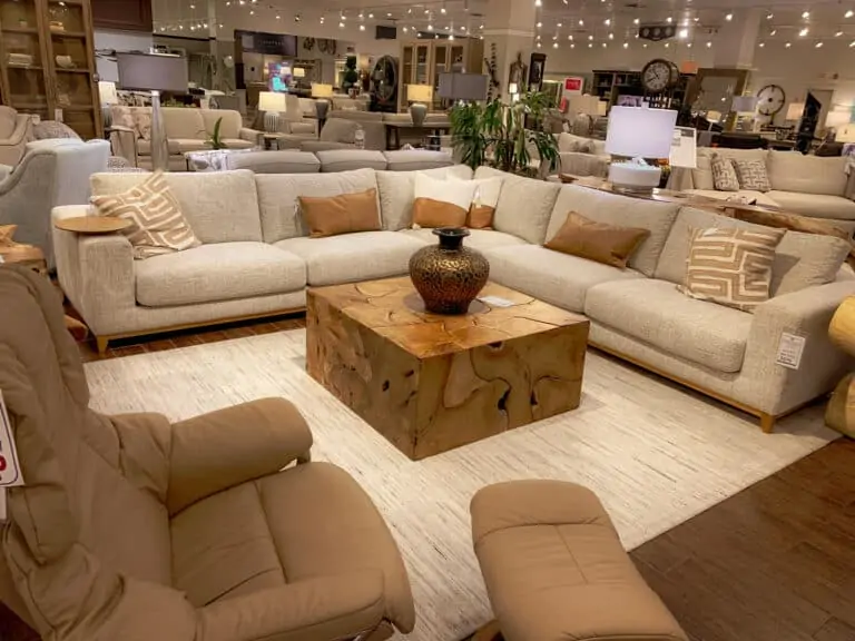 A sectional sofa in Woodchuck's Furniture Friends & Family sale