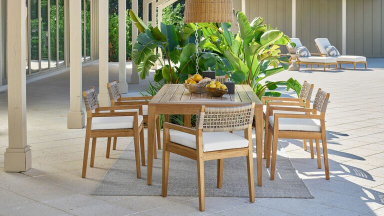 Patio furniture set from Universal Furniture