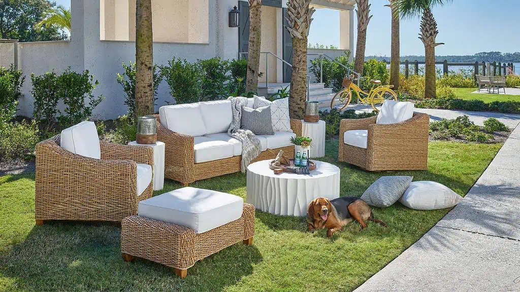 Outdoor furniture from Universal Furniture