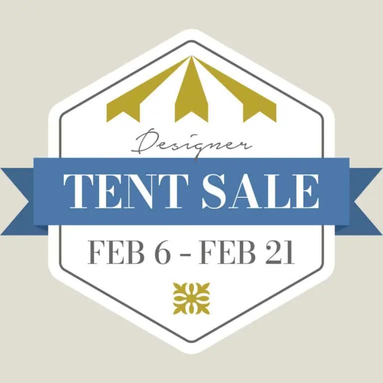 Tent Sale Feb 6- Feb 21
