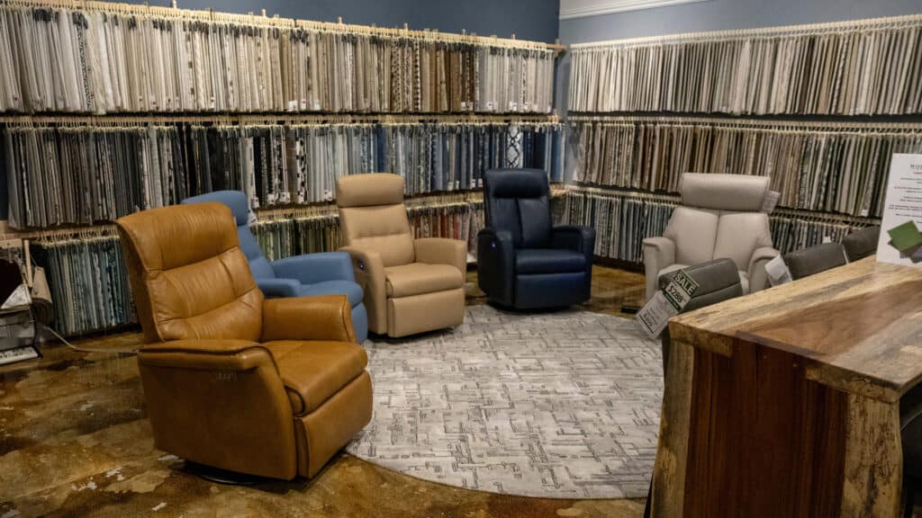 Woodchuck's Design Area in Showroom