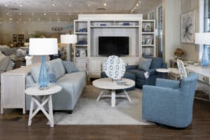 sofas and sectionals in Woodchuck's showroom